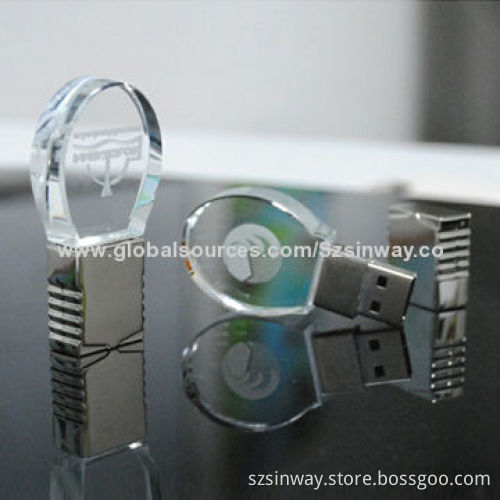 2D Bulb USB Flash Memory, 2-32GB with LED, 100% Full Capacity